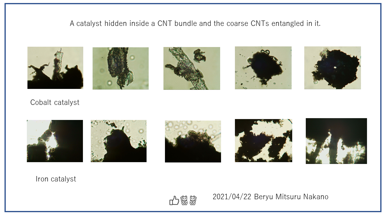 catalyst in CNT